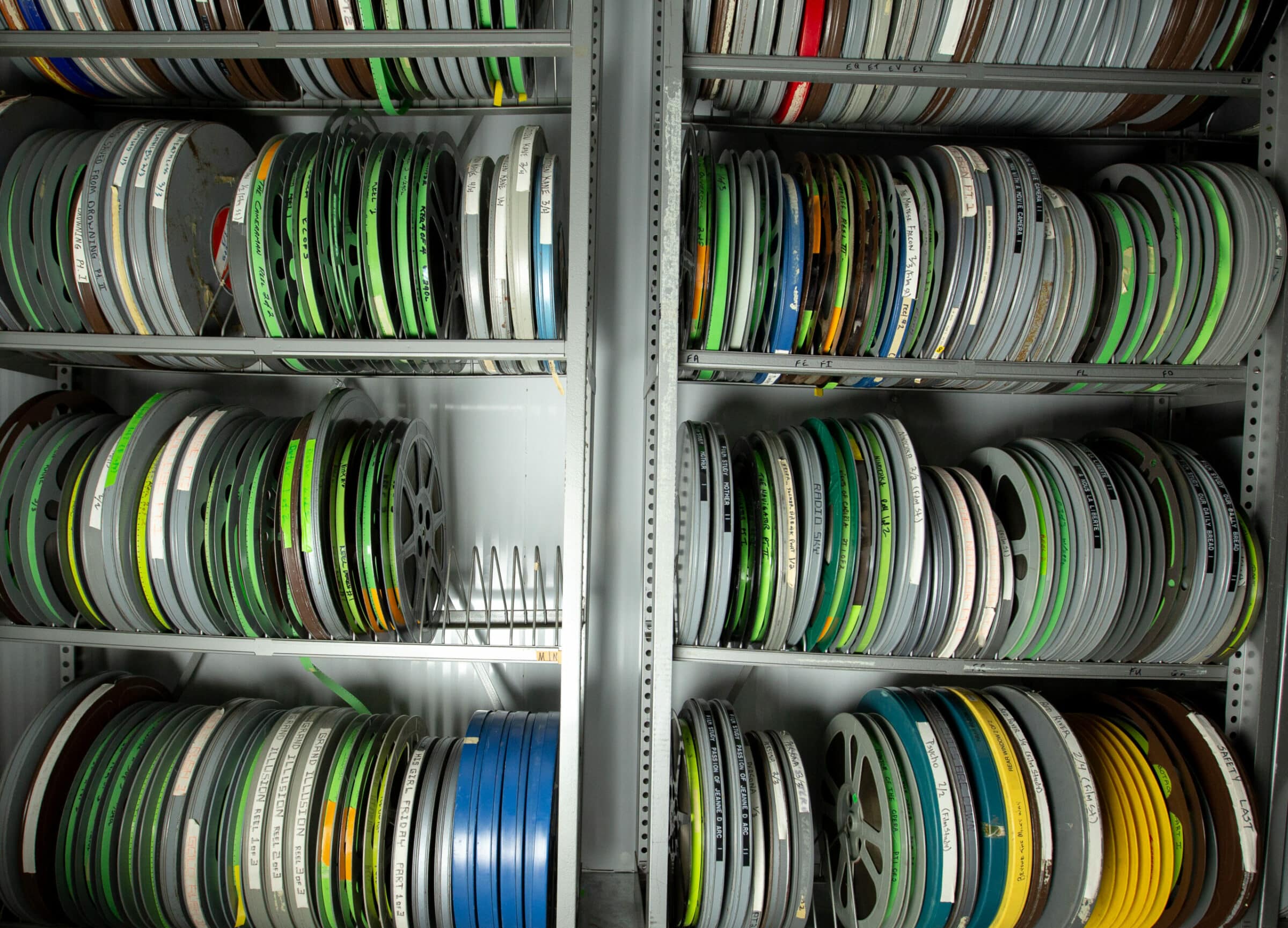 Film Reel Storage -  Canada