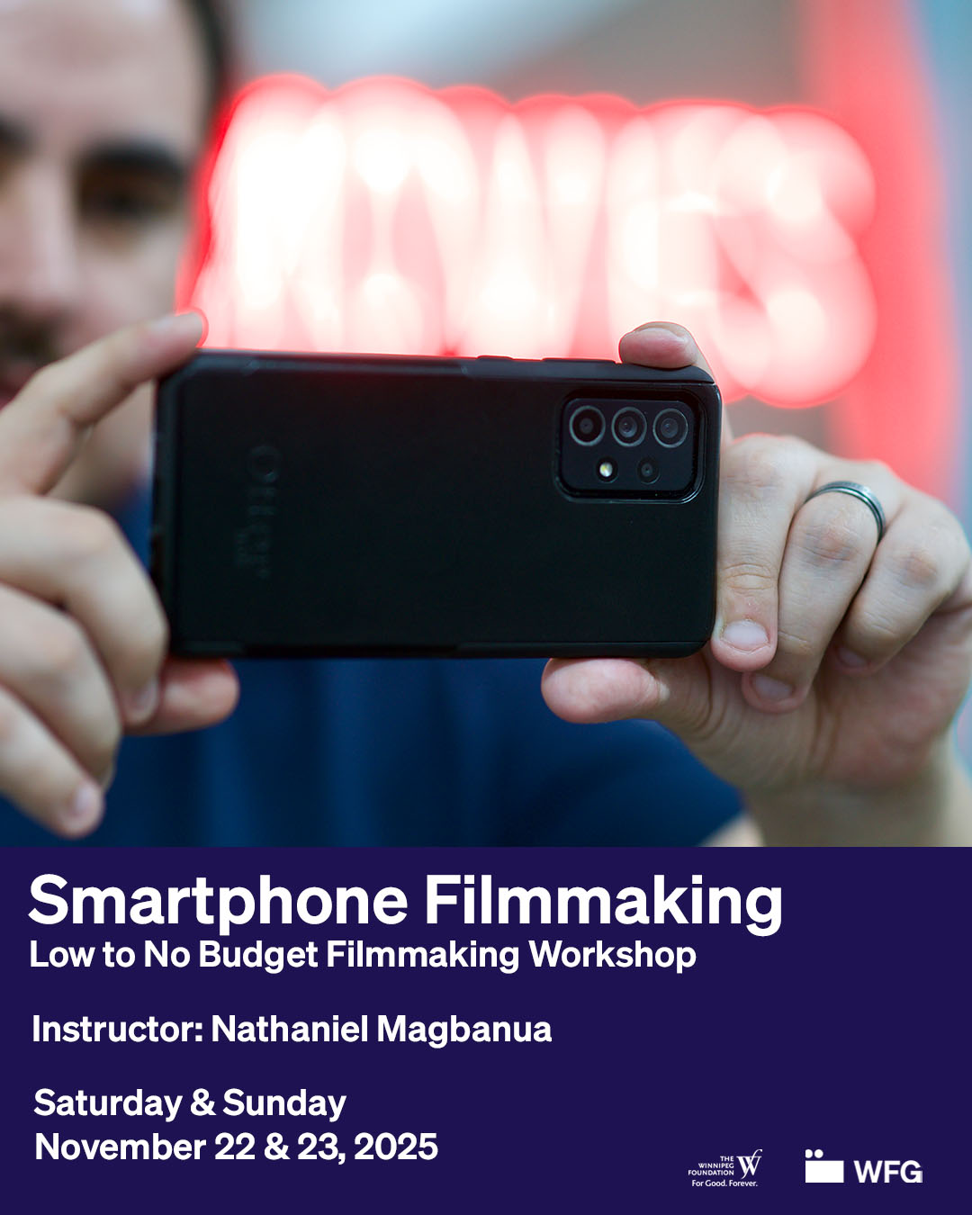 Smartphone Filmmaking – Low to No Budget Filmmaking Workshop with Nathaniel Magbanua